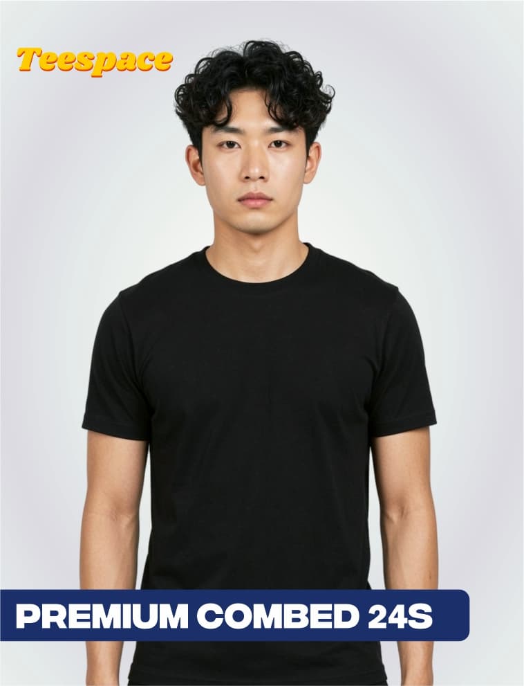 Kaos Anak Cotton Combed 30s Lengan Pendek